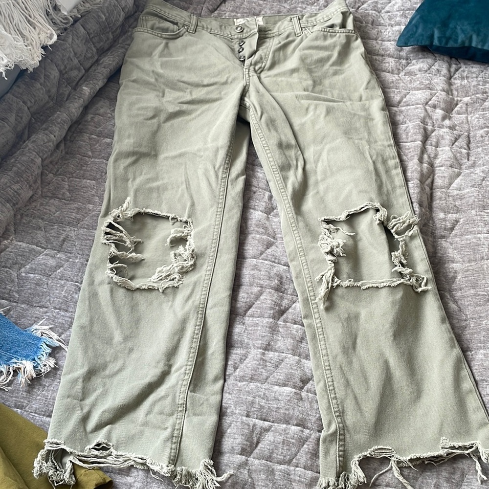 Free people Maggie jeans size 27.